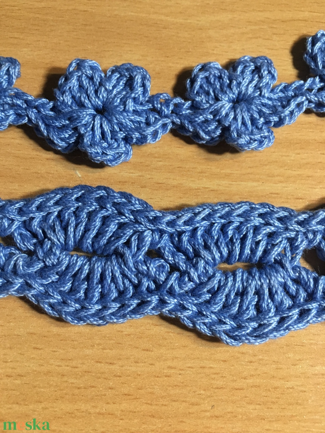 Kék szett  - ékszer - nyaklánc - nyakpánt, gallér - Meska.hu