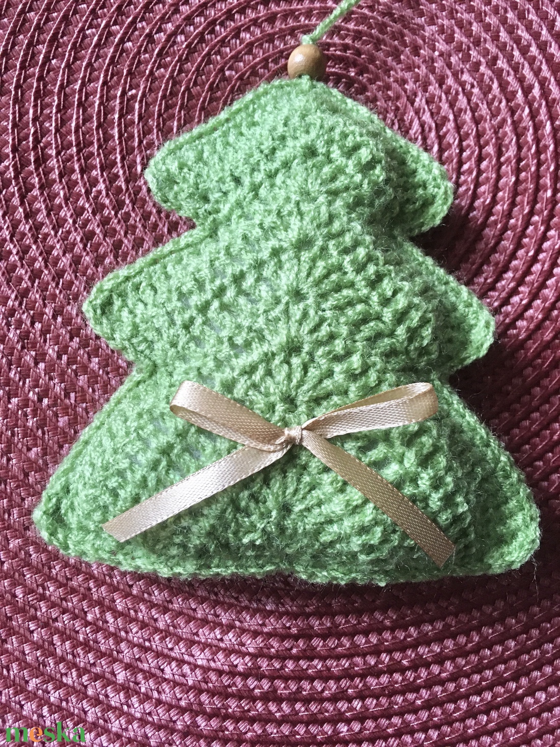 2 db-os karácsonyfa dísz  - karácsony - karácsonyi lakásdekoráció - karácsonyfadíszek - Meska.hu