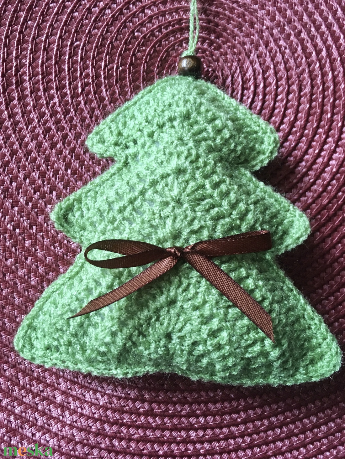 2 db-os karácsonyfa dísz  - karácsony - karácsonyi lakásdekoráció - karácsonyfadíszek - Meska.hu