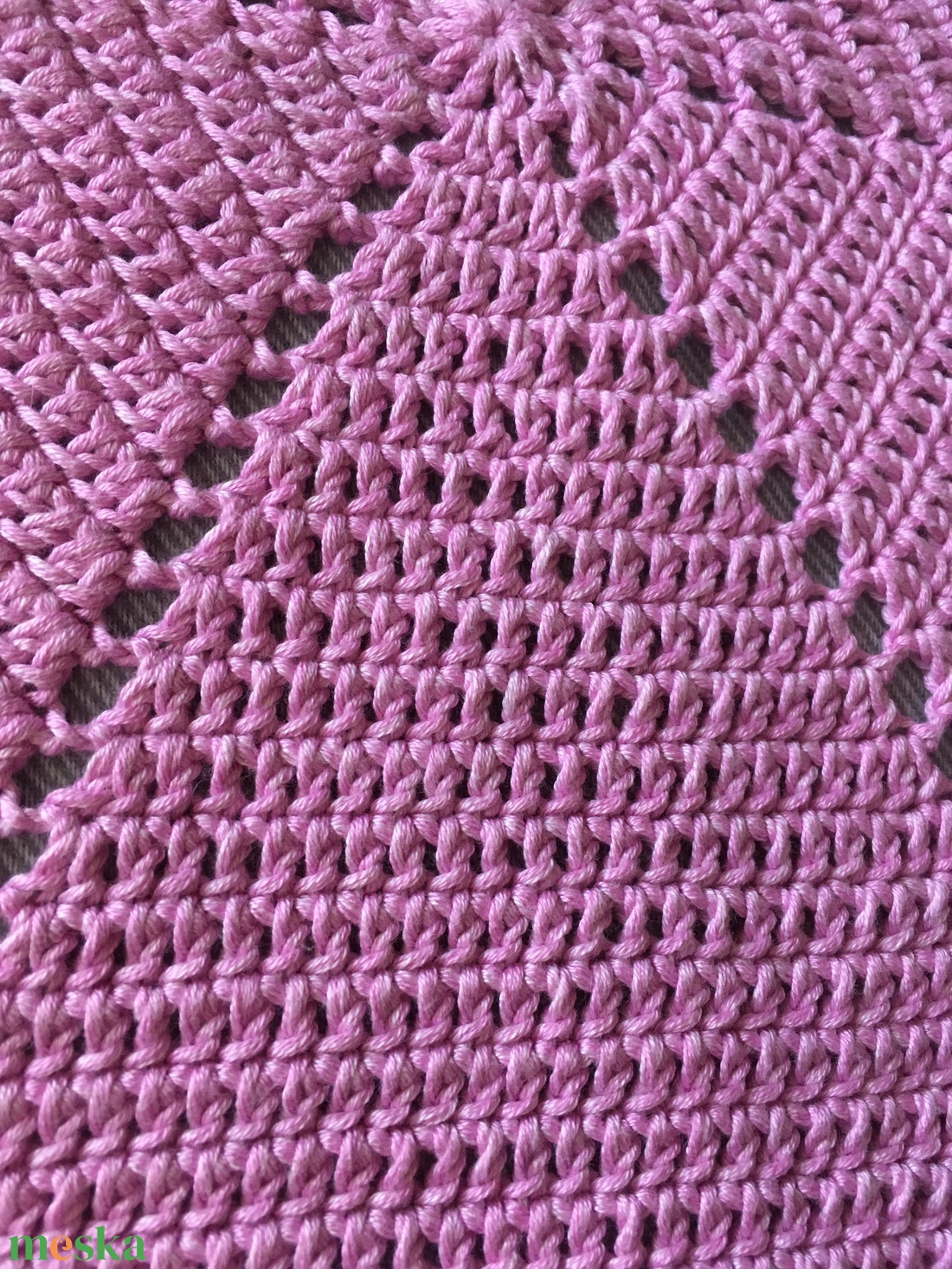 Hatszögű szőnyeg - otthon & életmód - lakástextil - szőnyeg - horgolt szőnyeg - Meska.hu