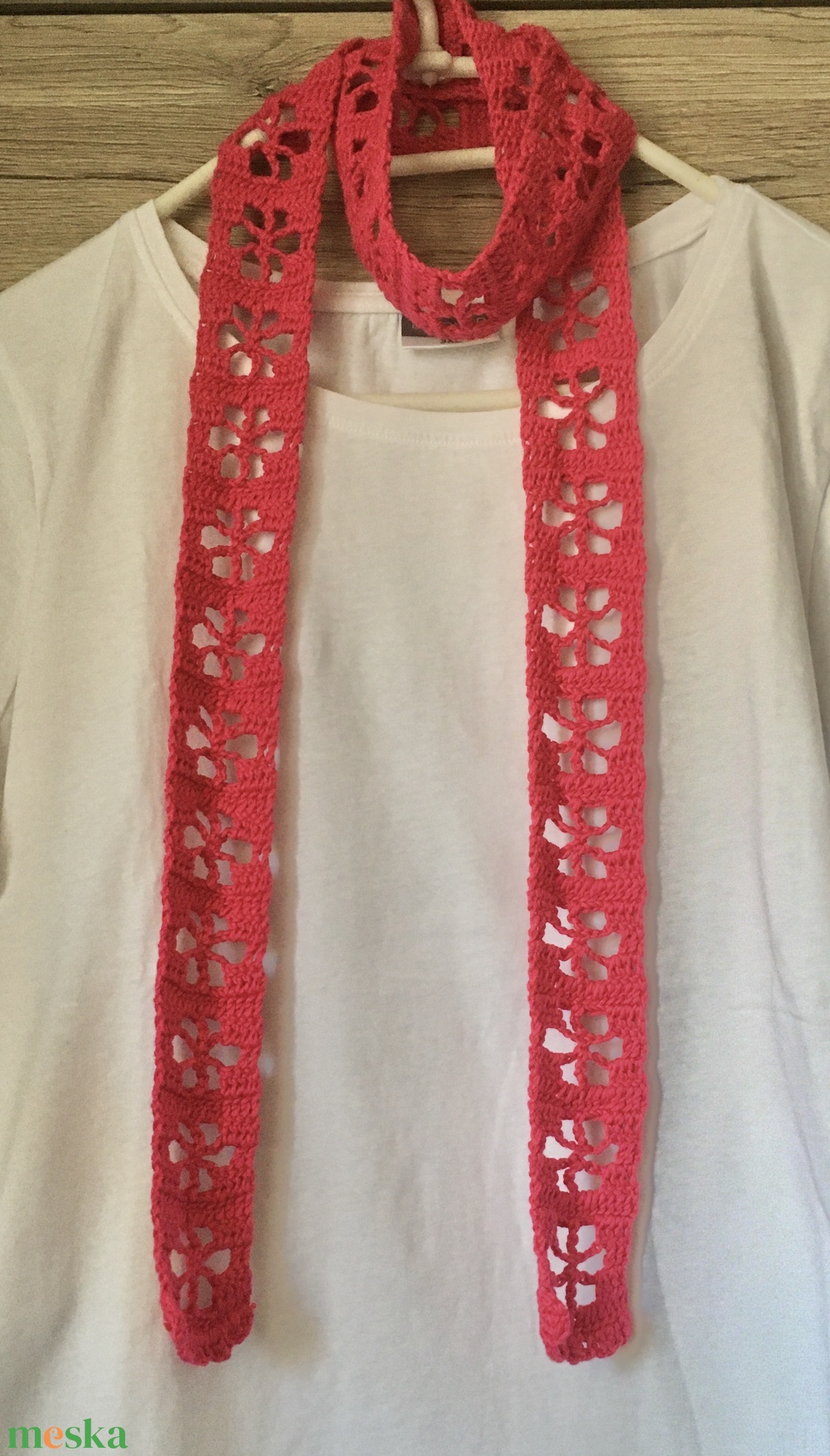 Keskeny dekorsál - ruha & divat - sál, sapka, kendő - sál - Meska.hu