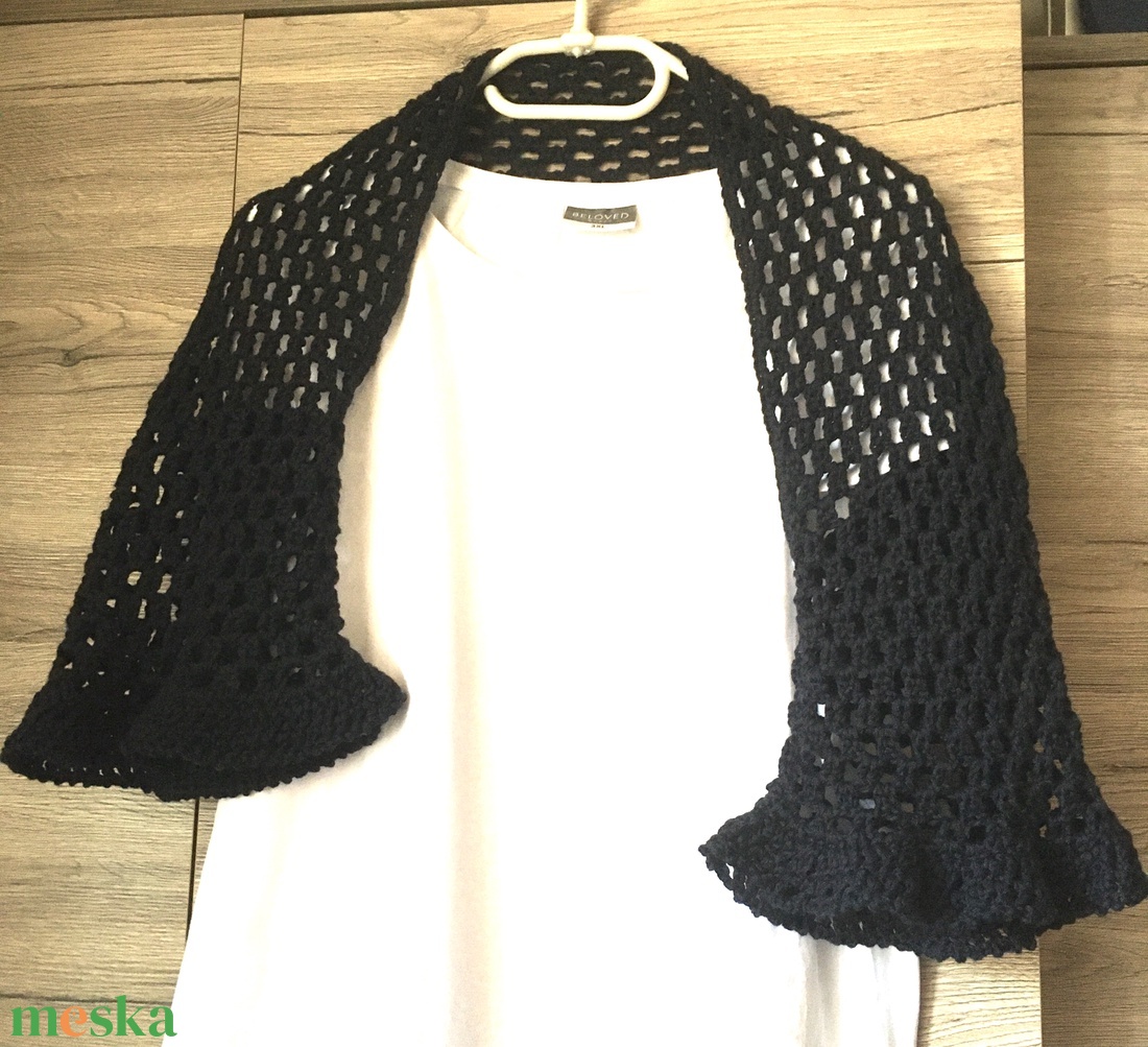Fekete bolero - ruha & divat - női ruha - bolero - Meska.hu