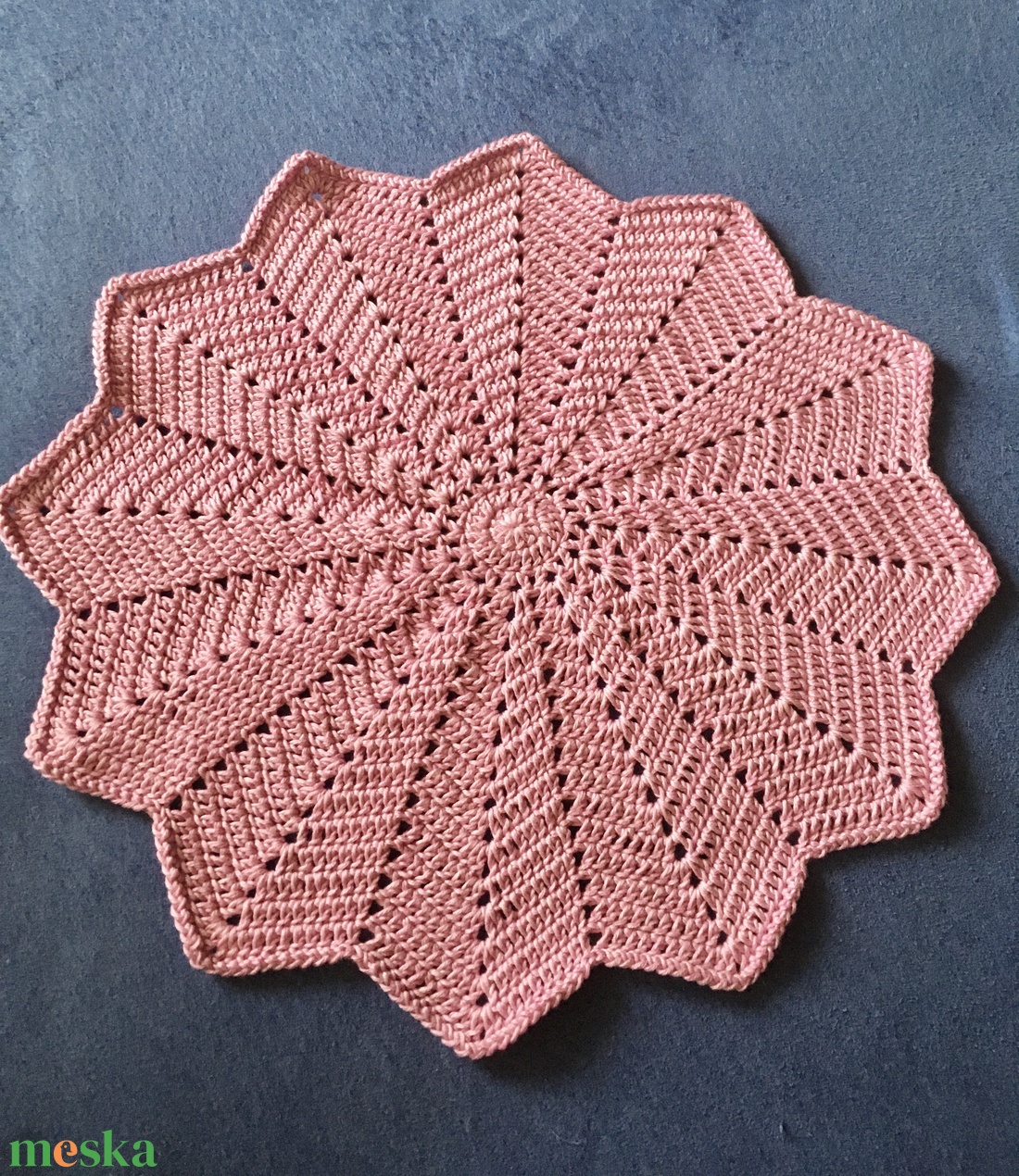 Csillag szőnyeg - otthon & életmód - lakástextil - szőnyeg - horgolt szőnyeg - Meska.hu