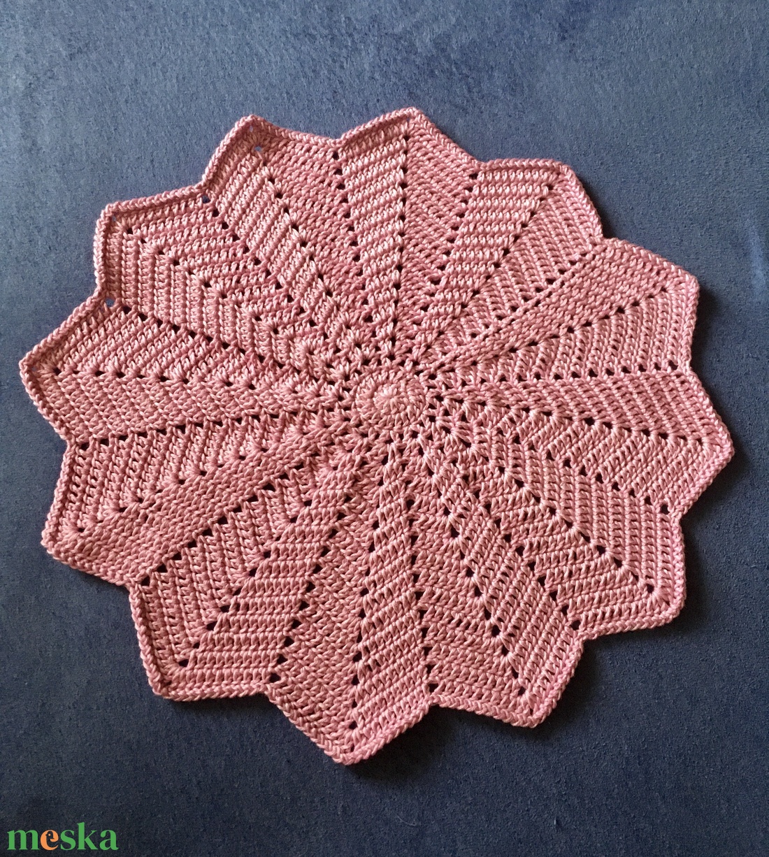 Csillag szőnyeg - otthon & életmód - lakástextil - szőnyeg - horgolt szőnyeg - Meska.hu