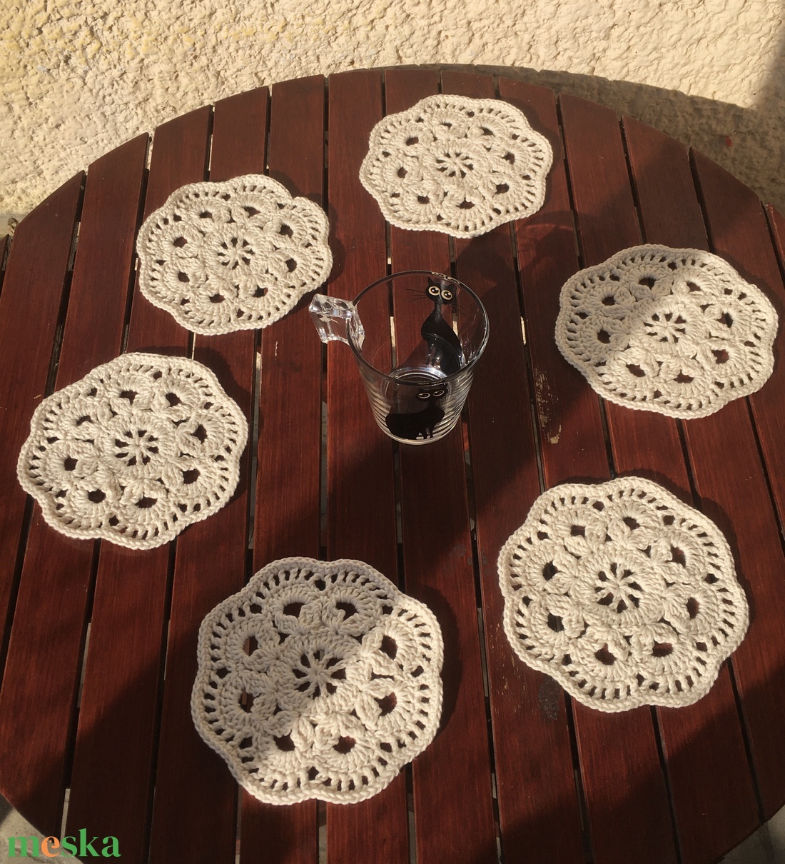 Szirmos alátét  - otthon & életmód - konyhafelszerelés, tálalás - sütés, főzés - edényalátét - Meska.hu