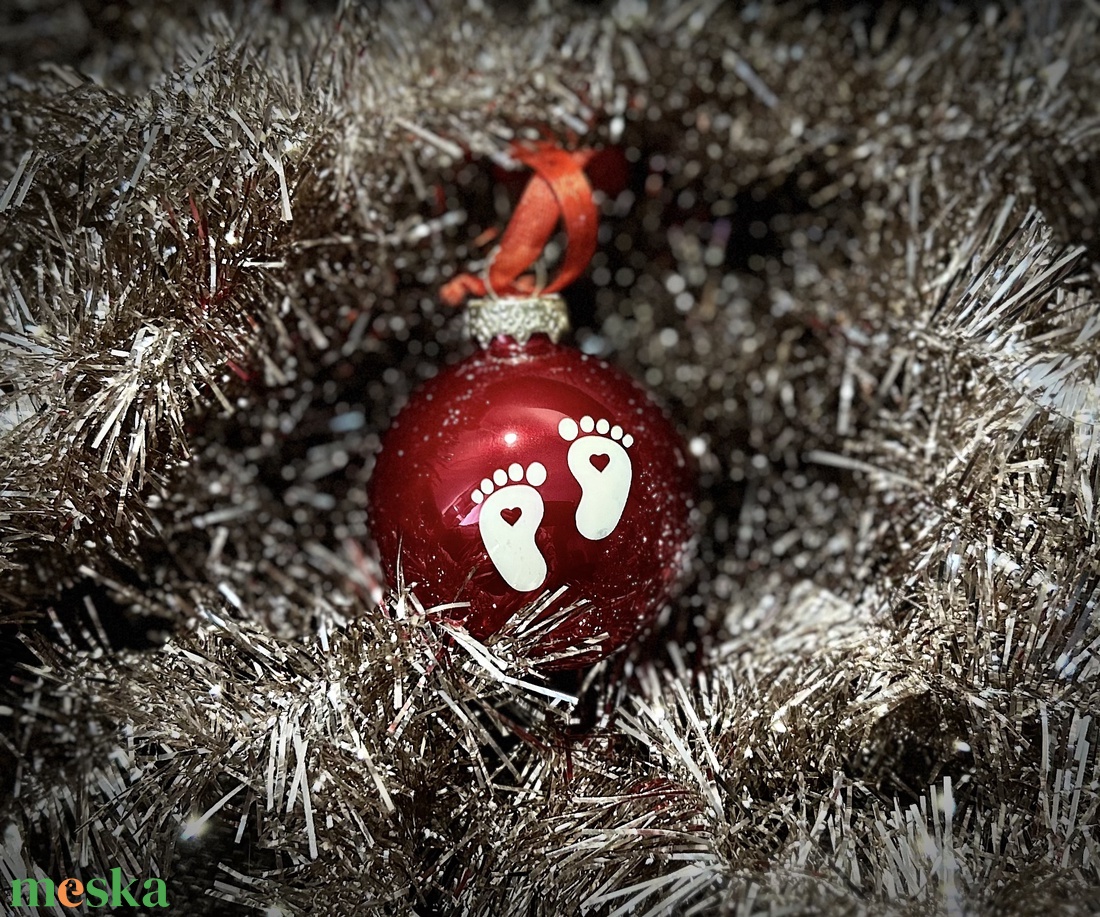 Gravírozott üveggömb - karácsony - karácsonyi lakásdekoráció - karácsonyfadíszek - Meska.hu