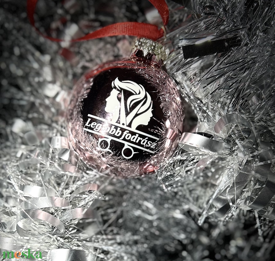 Gravirozott üveggömb - karácsony - karácsonyi lakásdekoráció - karácsonyfadíszek - Meska.hu