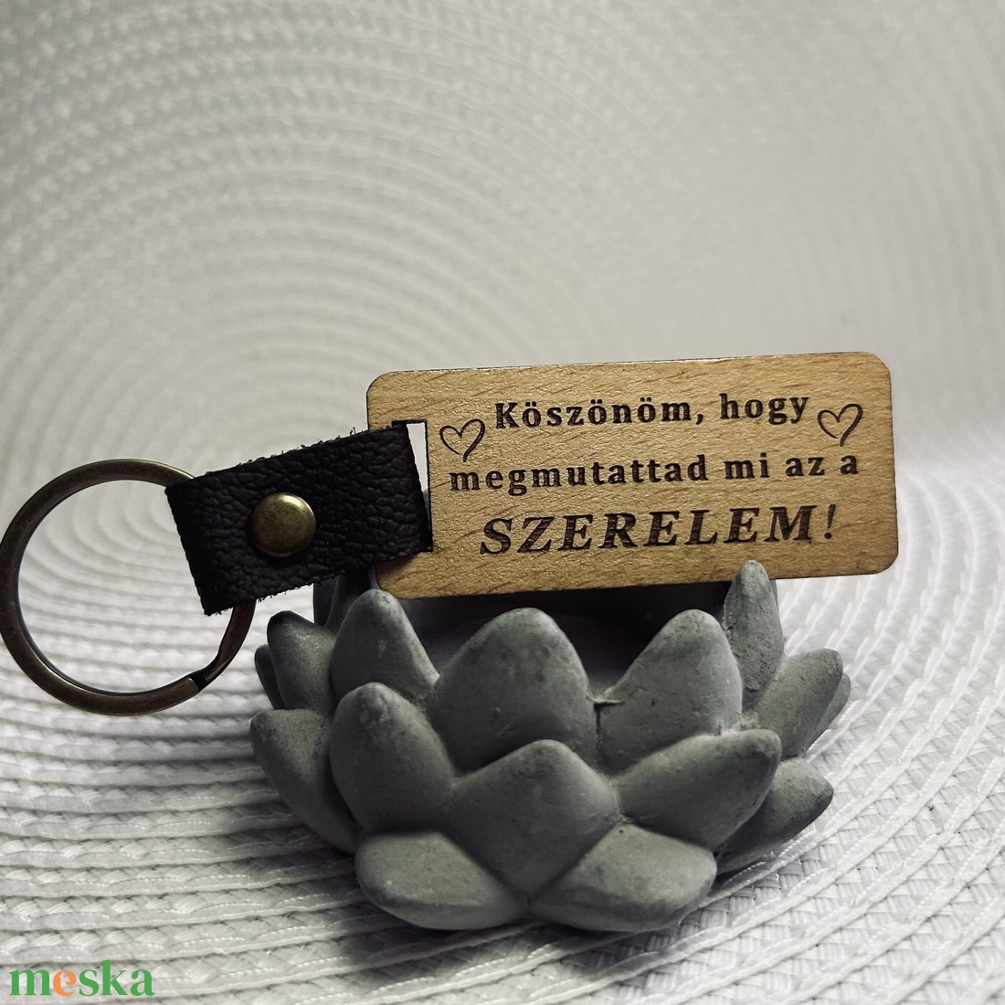 Gravírozott fa kulcstartó - táska & tok - kulcstartó & táskadísz - kulcstartó - Meska.hu