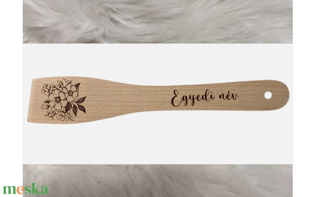 Egyedi neves fakanál - otthon & életmód - konyhafelszerelés, tálalás - sütés, főzés - fakanál & fakanáltartó - Meska.hu