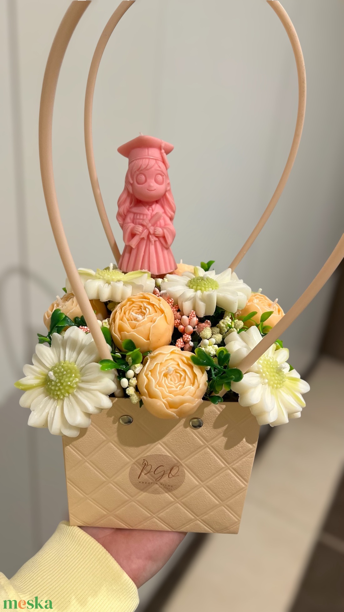 Ballagási gyertyabox lányoknak - otthon & életmód - gyertya, illat, aroma - gyertya - Meska.hu