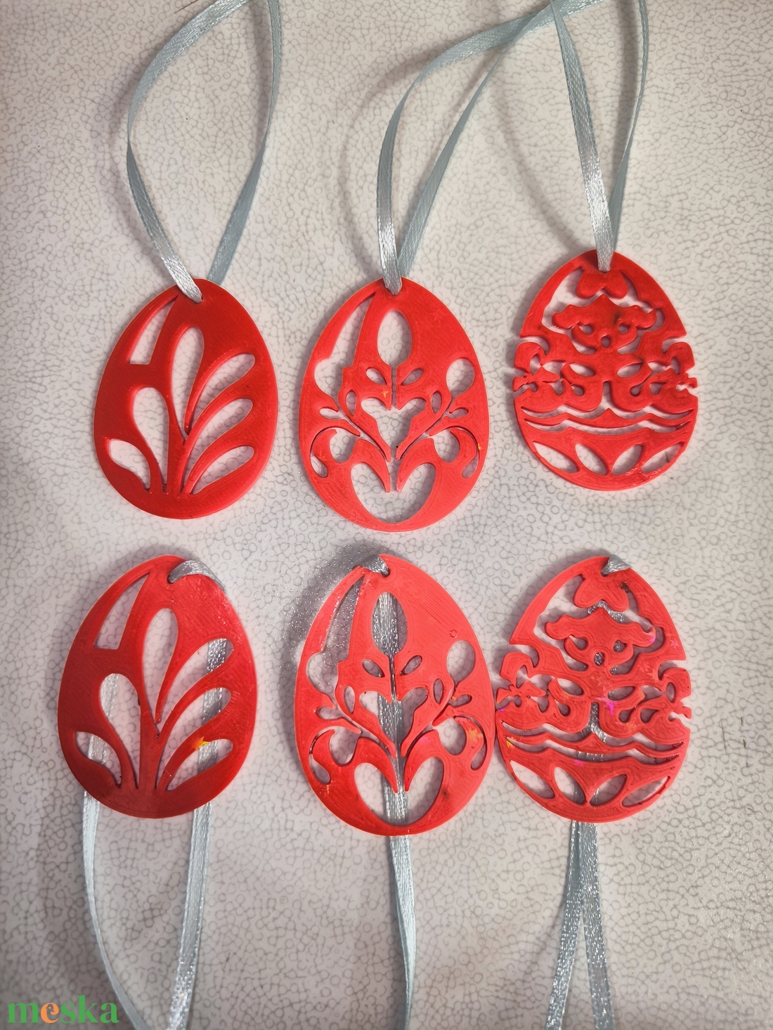 Tojásdíszek tojásfához  - ünnepi díszek, dekorációk - húsvéti díszek és dekorációk - húsvéti tojásfadíszek - Meska.hu