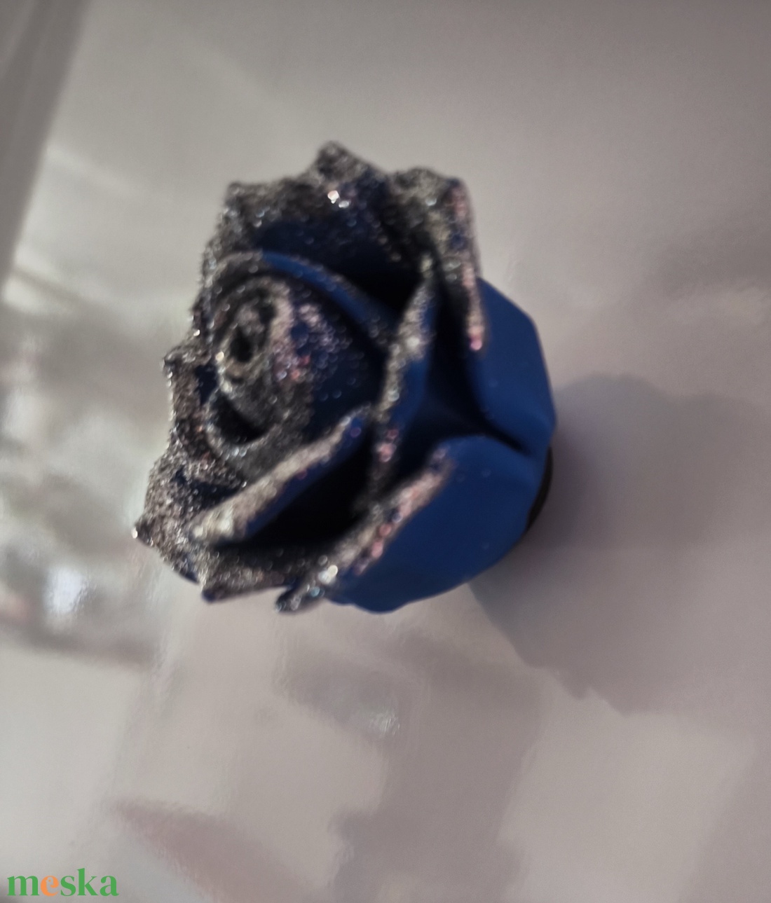 Rózsa hütőmágnes - otthon & életmód - konyhafelszerelés, tálalás - konyhai dekoráció - hűtőmágnes - Meska.hu