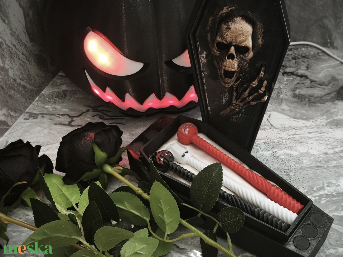 Halloweeni toll szett - otthon & életmód - papír, írószer - ceruza & toll - Meska.hu
