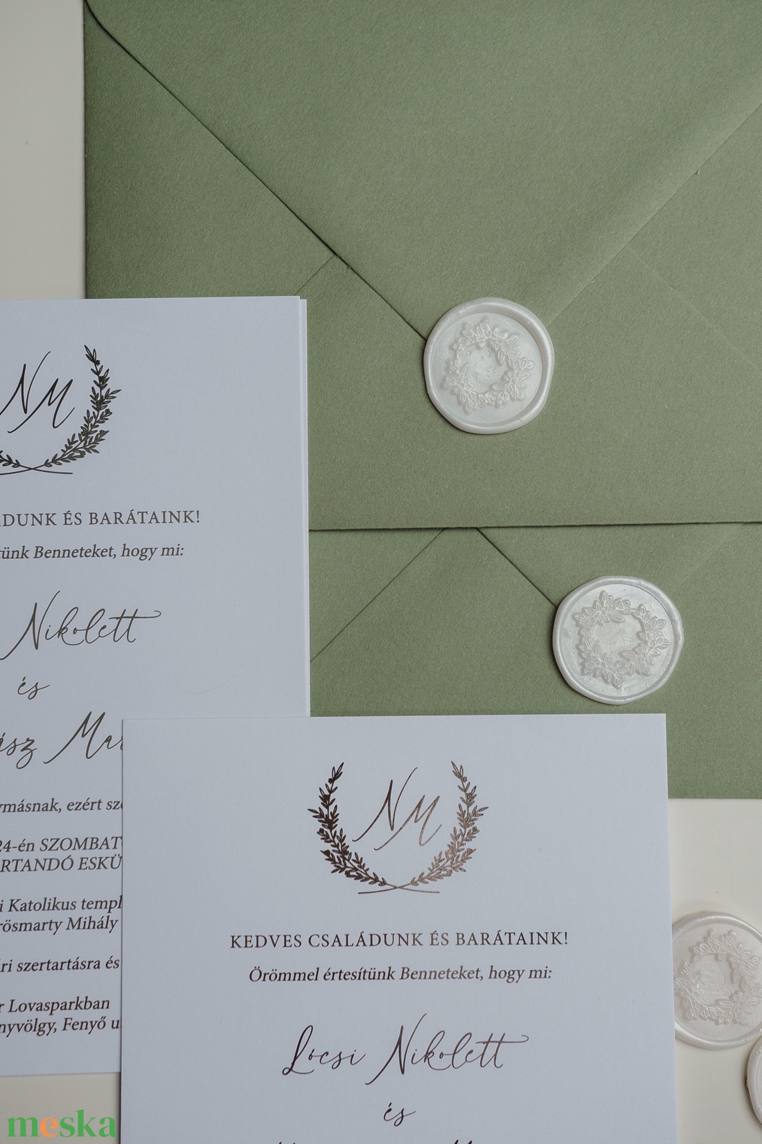 Ezüst meghívó - esküvő - meghívó & kártya - meghívó - Meska.hu Ezüst meghívó - esküvő - meghívó & kártya - meghívó - Meska.hu