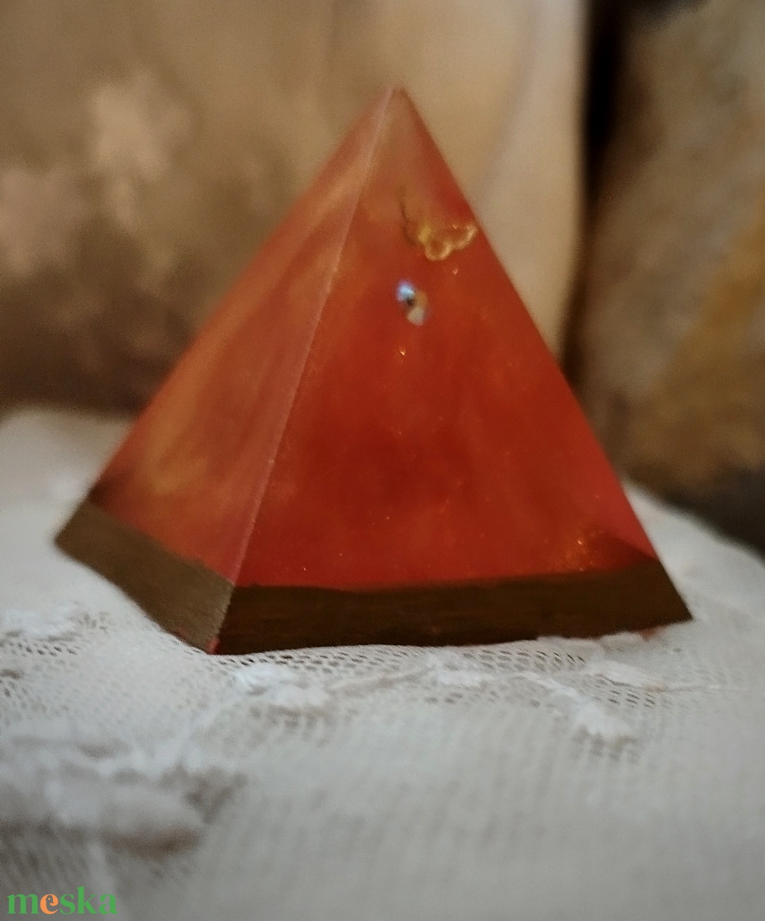 Piramis - otthon & életmód - dekoráció - asztal és polc dekoráció - asztaldísz - Meska.hu