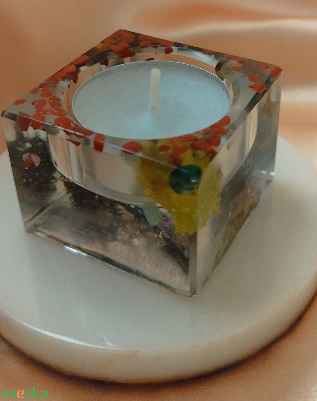 Mécsestartó  - otthon & életmód - dekoráció - asztal és polc dekoráció - asztaldísz - Meska.hu