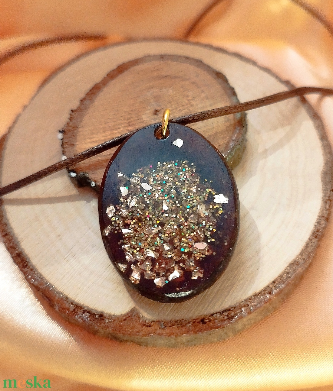 Női ékszer szett őrölt kávé felhasználásával - ékszer - ékszerszett - Meska.hu