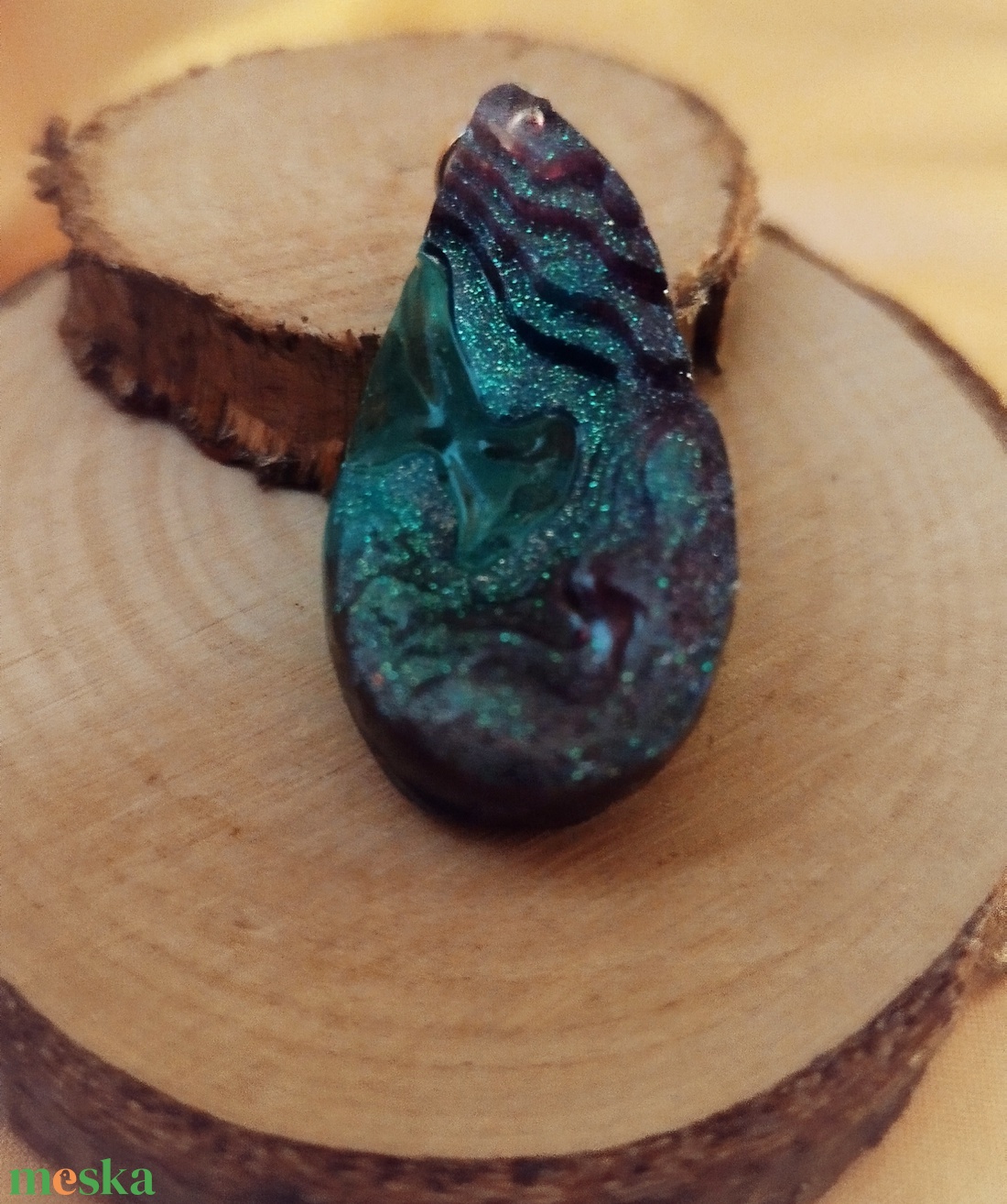 Dombor mintás színes női medálok - ékszer - nyaklánc - medál - Meska.hu