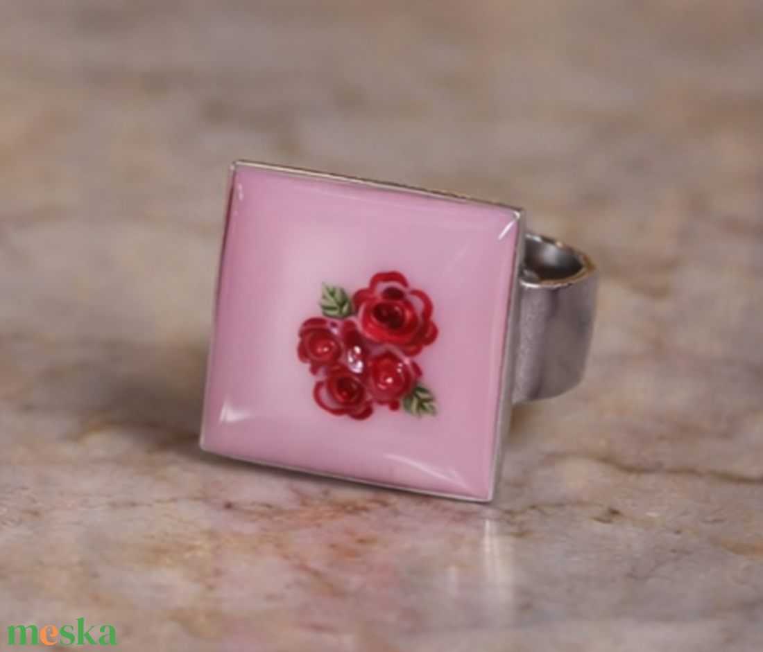 Női gyűrű  - ékszer - gyűrű - kerek gyűrű - Meska.hu