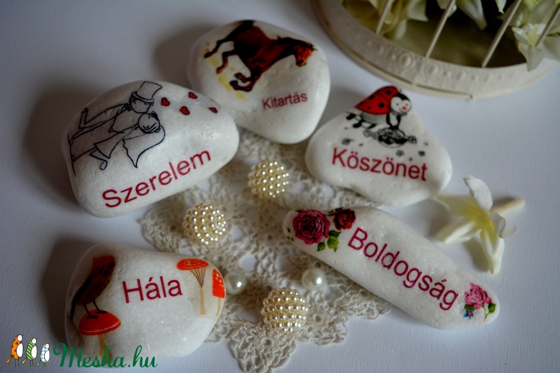 Motivációs díszkövek - - Meska.hu Motivációs díszkövek - - Meska.hu