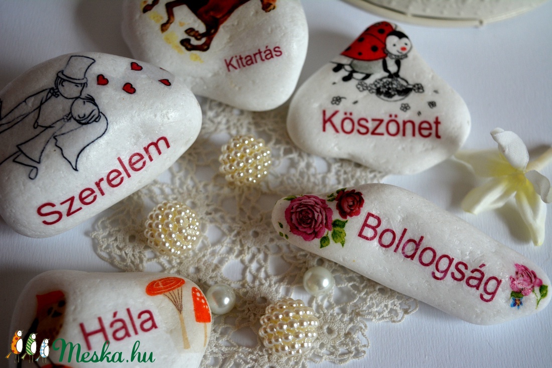 Motivációs díszkövek - - Meska.hu Motivációs díszkövek - - Meska.hu
