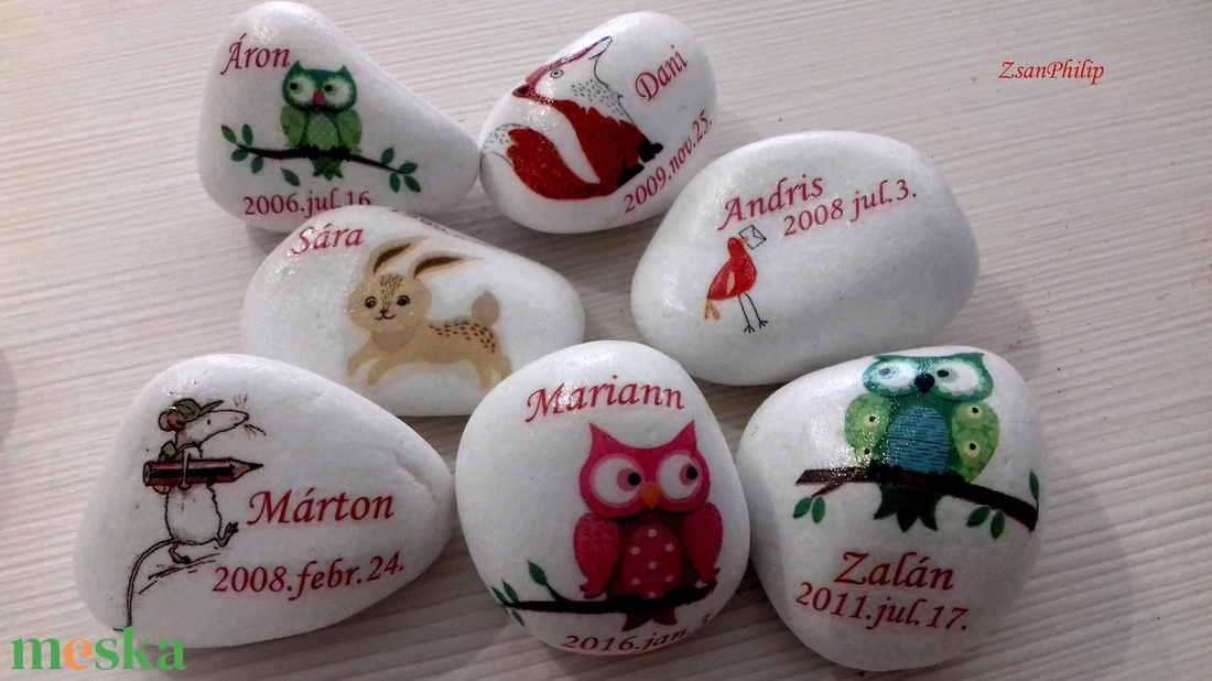 Feliratos kő - - Meska.hu Feliratos kő - - Meska.hu