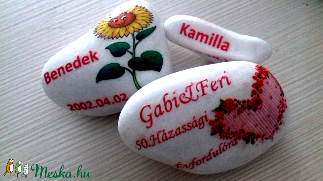 10 db Szöveges ajándék díszkő - - Meska.hu 10 db Szöveges ajándék díszkő - - Meska.hu
