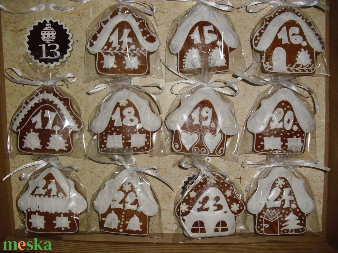 Adventi naptár - ház - karácsony - adventi díszek - adventi naptár - Meska.hu Adventi naptár - ház - karácsony - adventi díszek - adventi naptár - Meska.hu