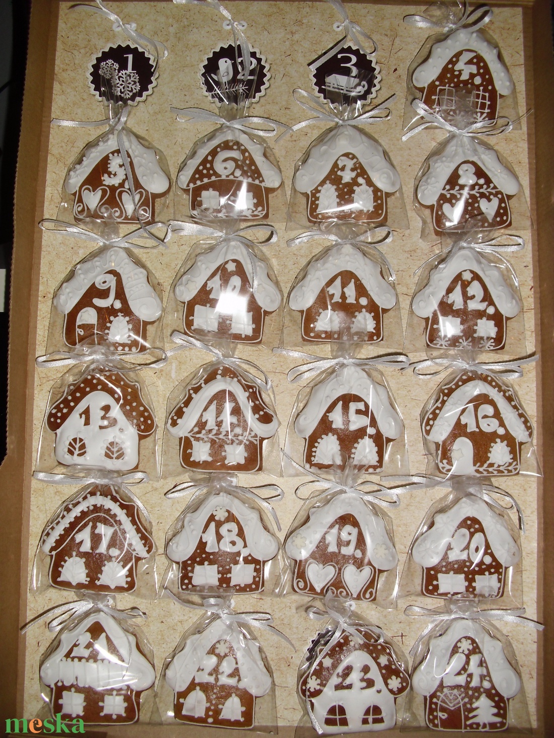 Adventi naptár - ház - karácsony - adventi díszek - adventi naptár - Meska.hu Adventi naptár - ház - karácsony - adventi díszek - adventi naptár - Meska.hu