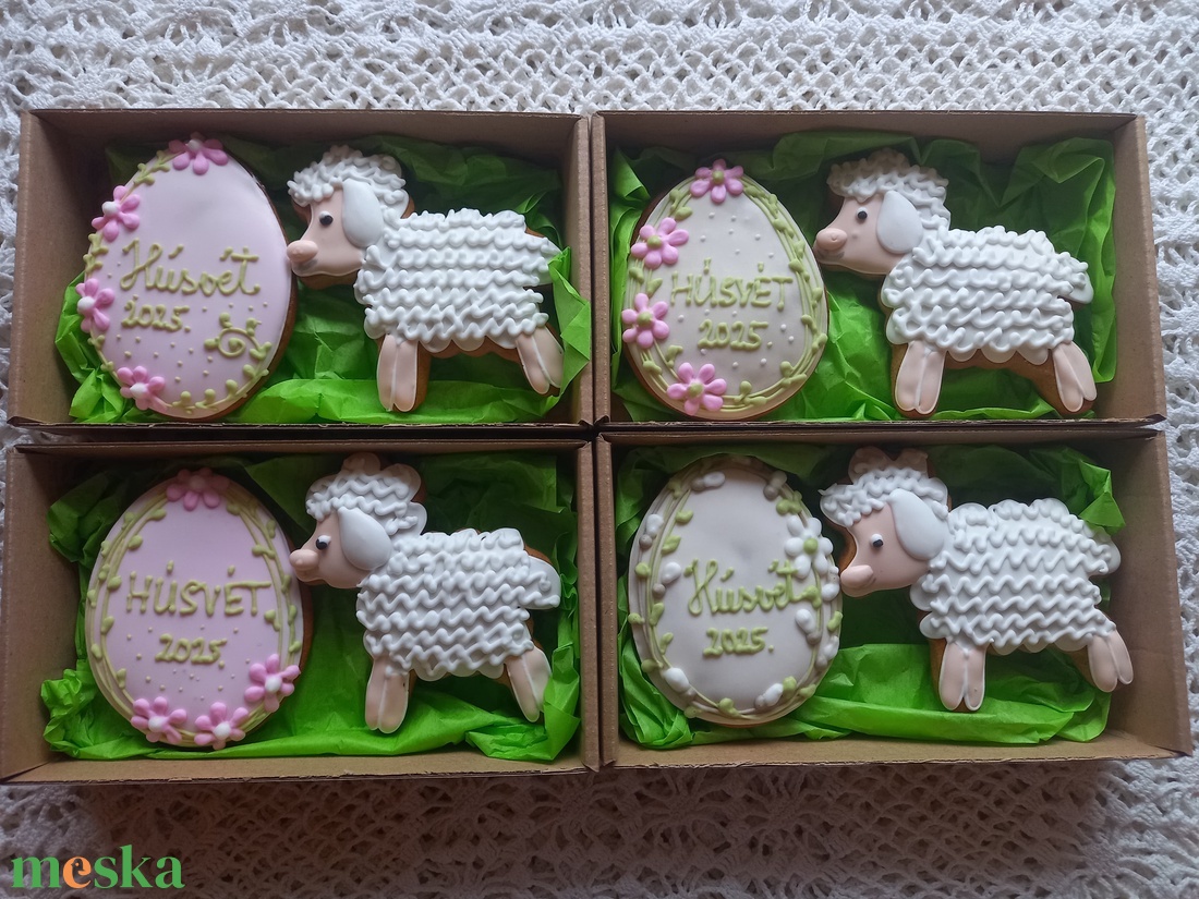 Húsveti szett-bárányos - otthon & életmód - dekoráció - dísztárgy - Meska.hu