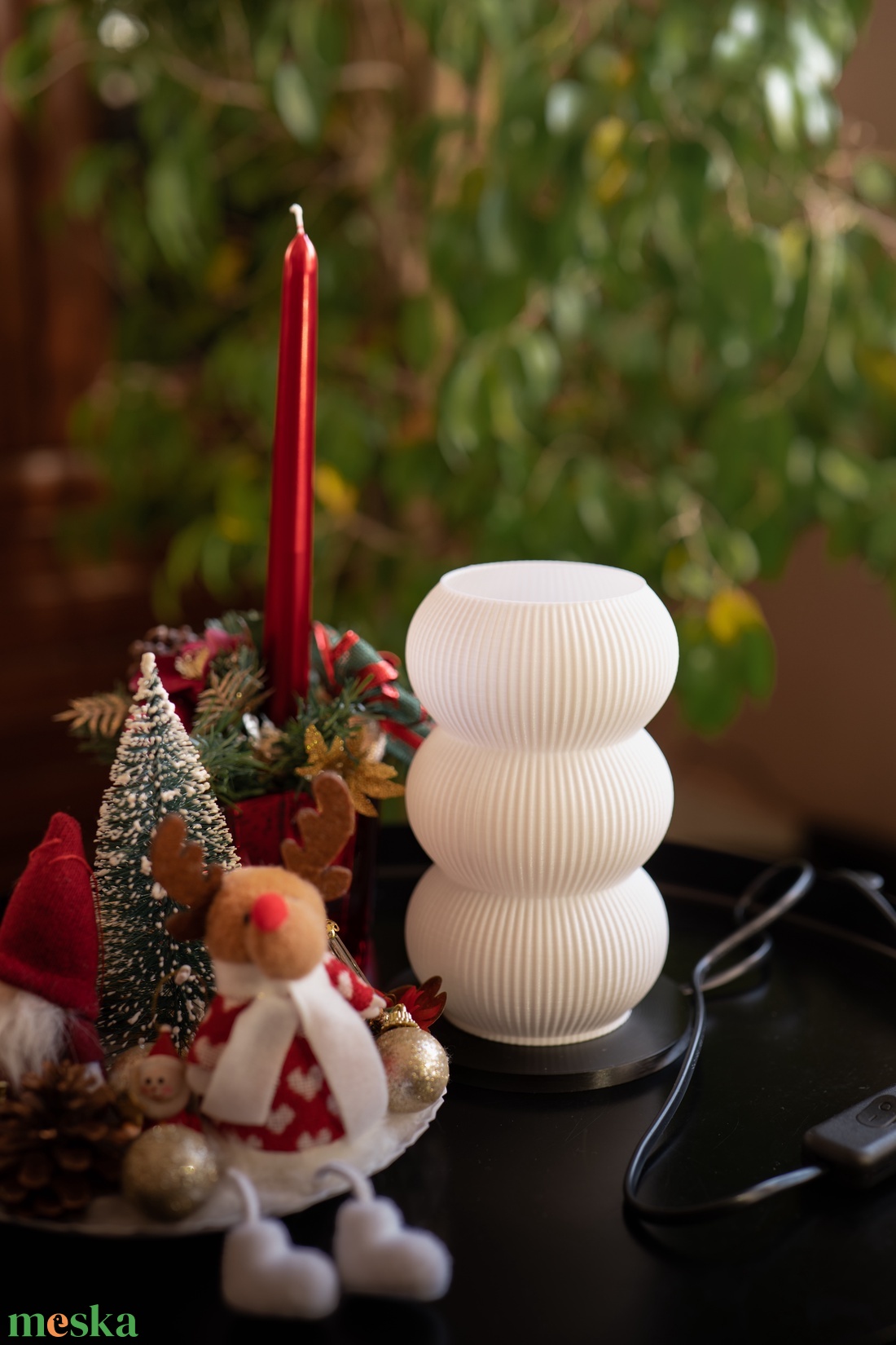 Photonflow - Snowman asztali lámpa - otthon & életmód - lámpa - asztali lámpa - Meska.hu