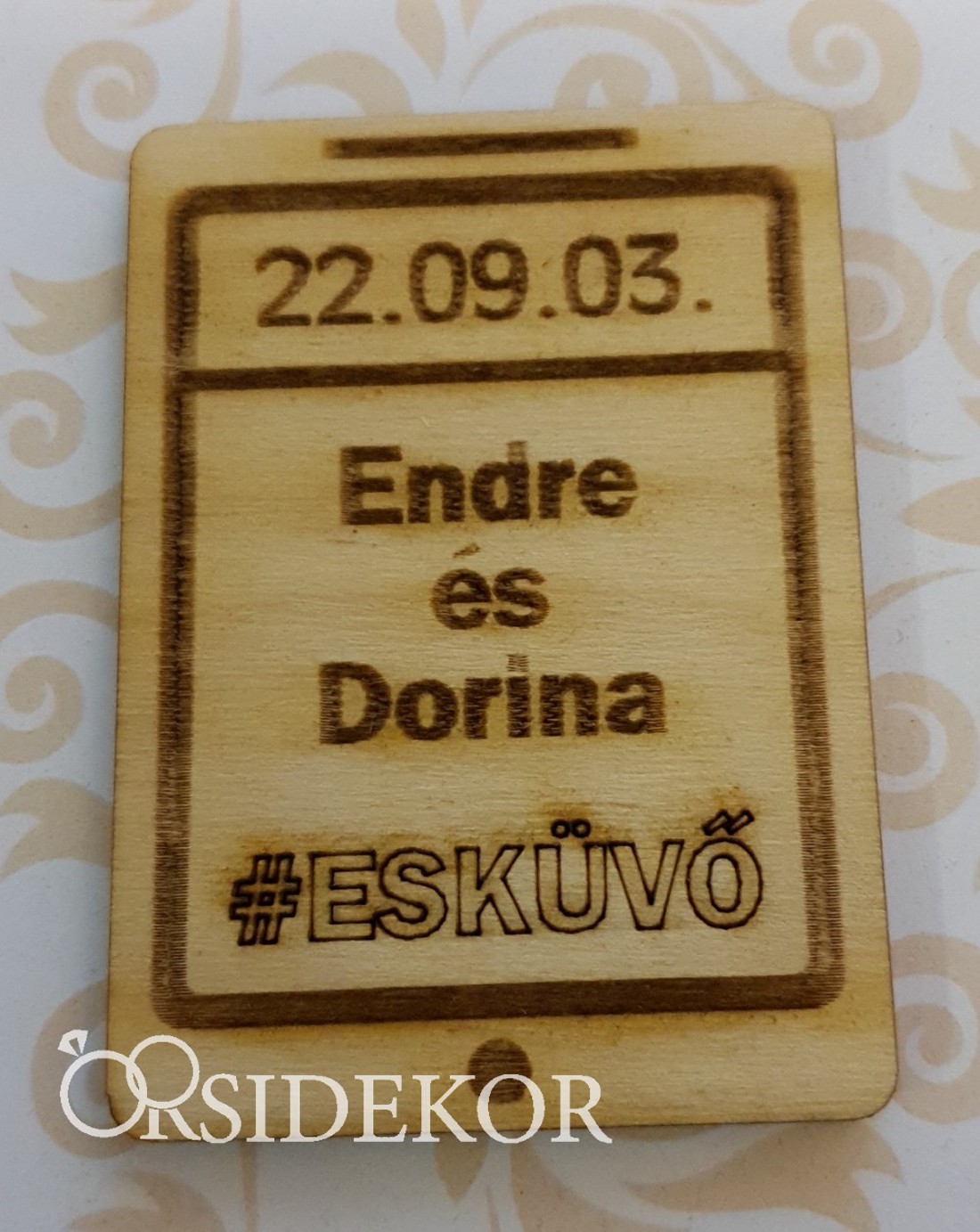 Köszönetajándék esküvői hűtőmágnes fából - esküvő - emlék & ajándék - köszönőajándék - Meska.hu Köszönetajándék esküvői hűtőmágnes fából - esküvő - emlék & ajándék - köszönőajándék - Meska.hu