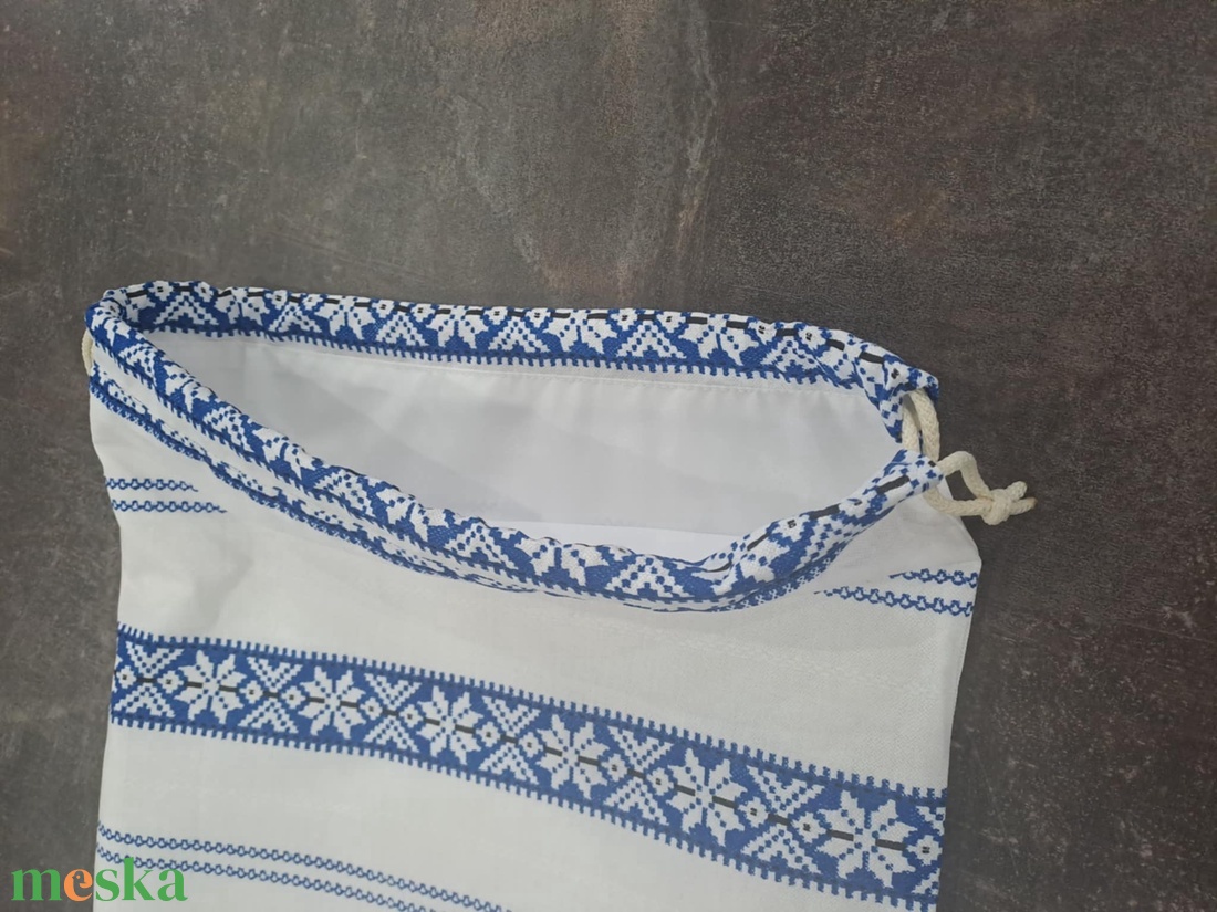 Pékáru Zsák [Kék] - táska & tok - bevásárlás & shopper táska - kenyeres zsák - Meska.hu