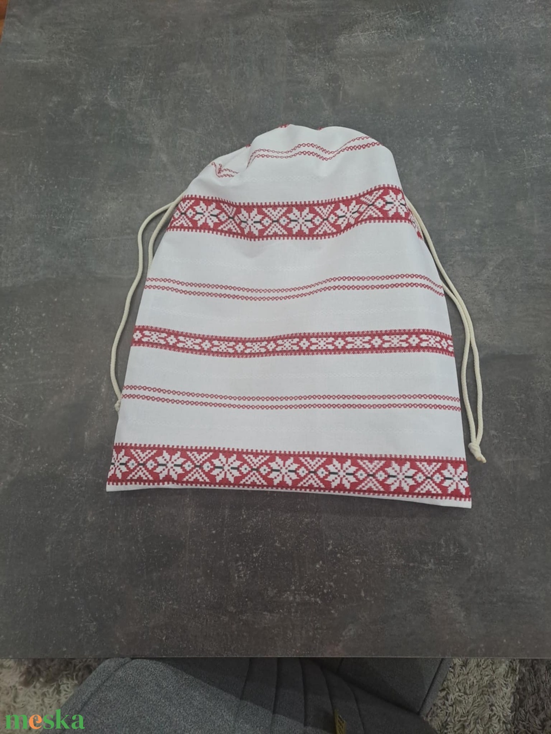 Pékáru Zsák [Piros] - táska & tok - bevásárlás & shopper táska - kenyeres zsák - Meska.hu