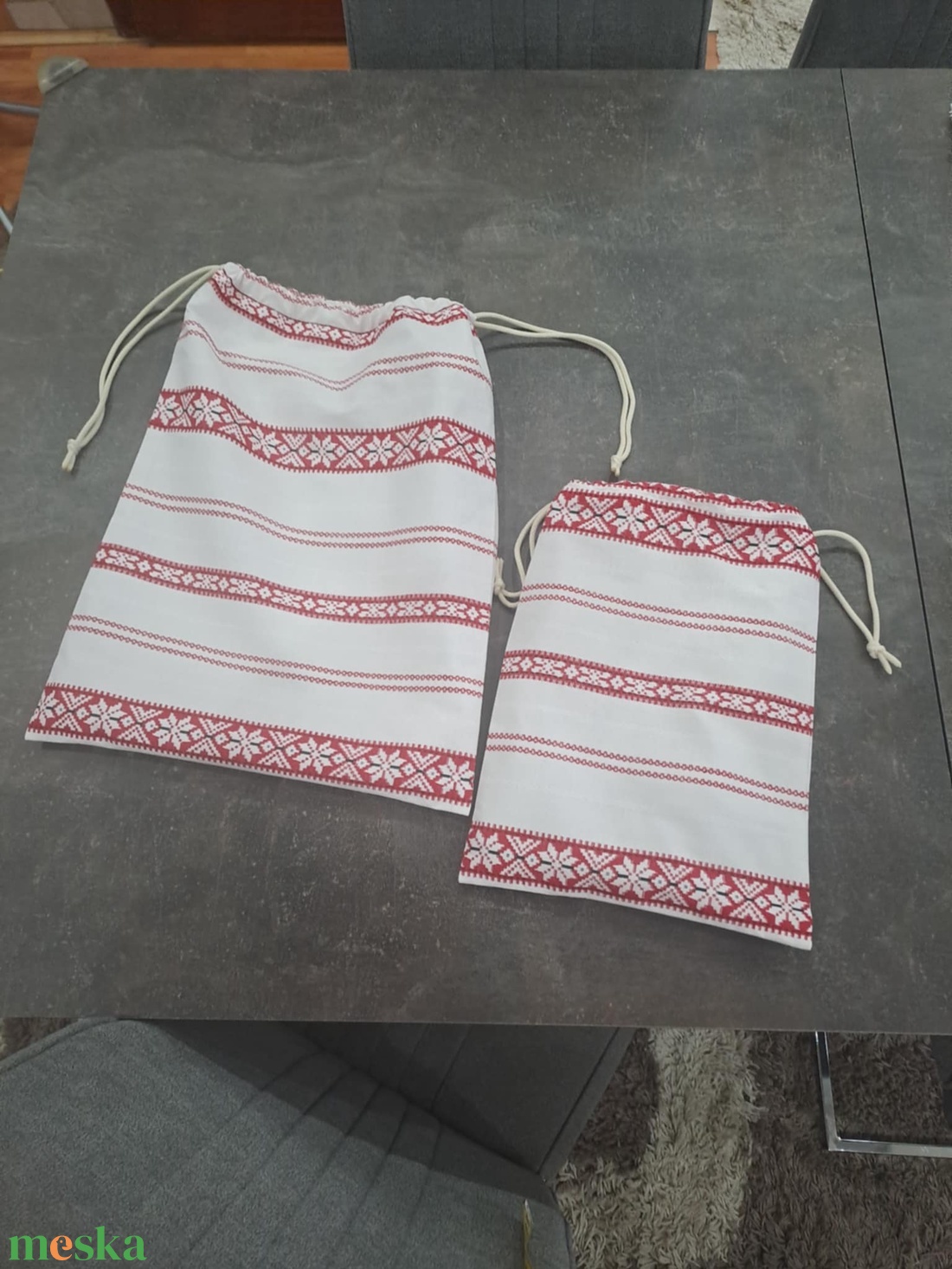 Pékáru Zsák [Piros] - táska & tok - bevásárlás & shopper táska - kenyeres zsák - Meska.hu