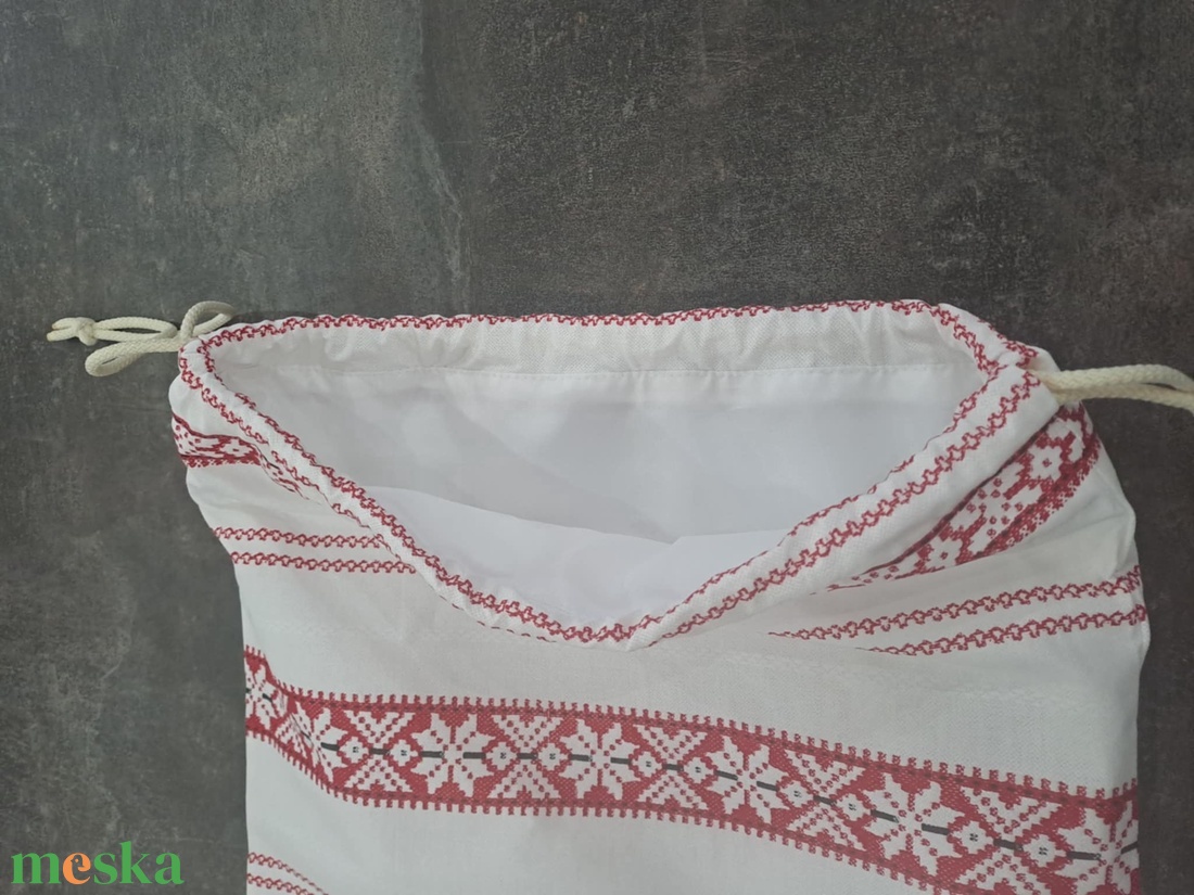 Pékáru Zsák [Piros] - táska & tok - bevásárlás & shopper táska - kenyeres zsák - Meska.hu