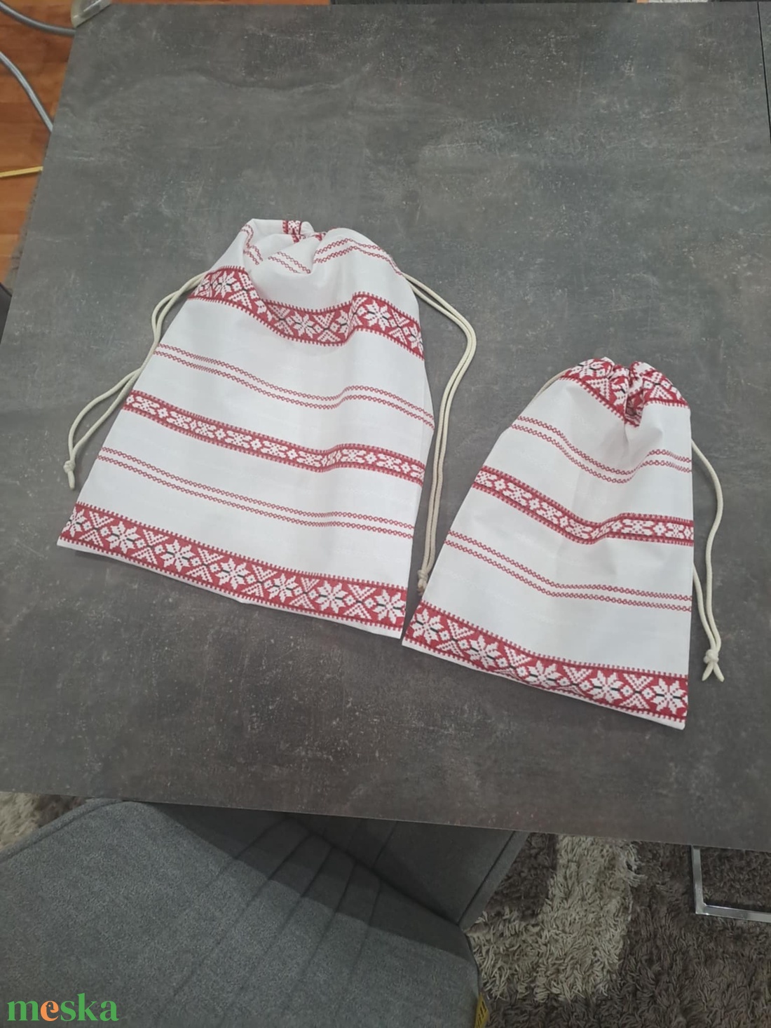 Pékáru Zsák [Piros] - táska & tok - bevásárlás & shopper táska - kenyeres zsák - Meska.hu