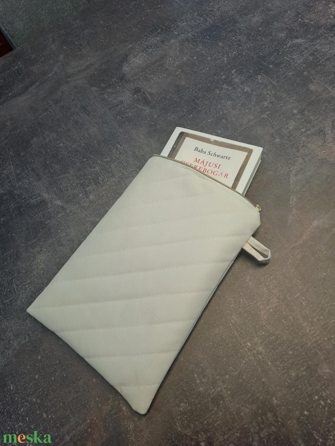 Zipzáras könyvkabát [Egyszínű] - könyv & zene - könyvtok - Meska.hu