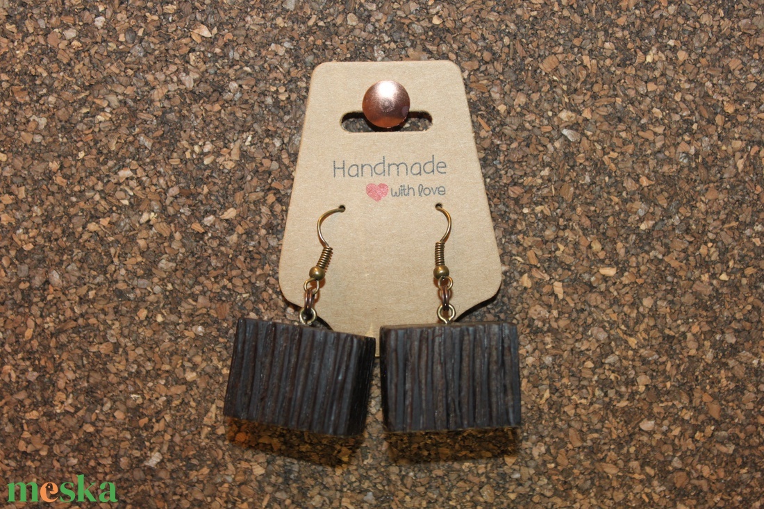 Tölgyfa kézműves fülbevaló - ékszer - fülbevaló - lógó fülbevaló - Meska.hu Tölgyfa kézműves fülbevaló - ékszer - fülbevaló - lógó fülbevaló - Meska.hu