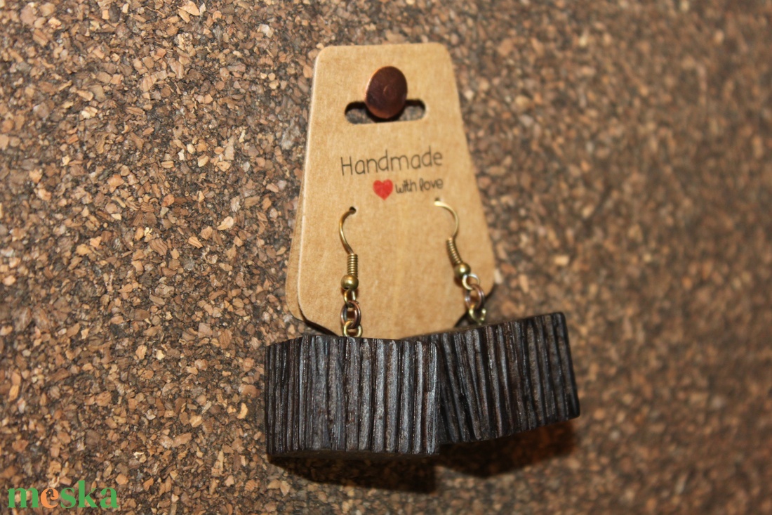 Tölgyfa kézműves fülbevaló - ékszer - fülbevaló - lógó fülbevaló - Meska.hu Tölgyfa kézműves fülbevaló - ékszer - fülbevaló - lógó fülbevaló - Meska.hu