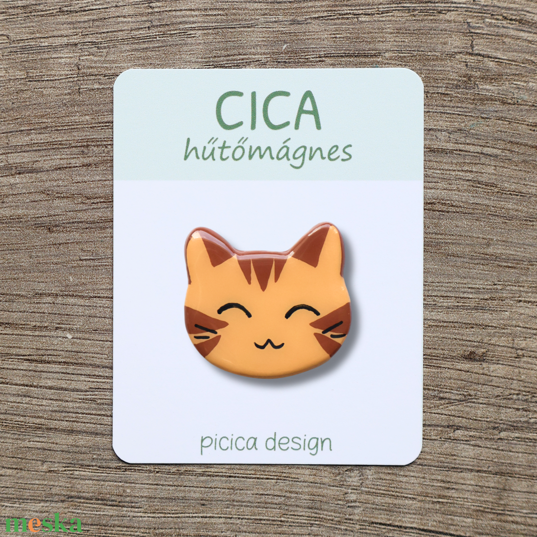 Cica hűtőmágnes - Barna cirmos Vidám - otthon & életmód - konyhafelszerelés, tálalás - konyhai dekoráció - hűtőmágnes - Meska.hu Cica hűtőmágnes - Barna cirmos Vidám - otthon & életmód - konyhafelszerelés, tálalás - konyhai dekoráció - hűtőmágnes - Meska.hu