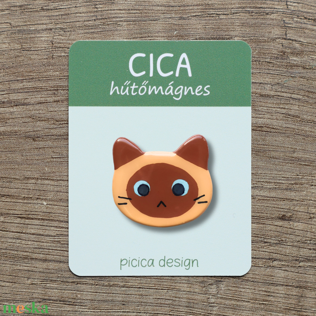 Cica hűtőmágnes - Barna sziámi Kancsal - otthon & életmód - konyhafelszerelés, tálalás - konyhai dekoráció - hűtőmágnes - Meska.hu Cica hűtőmágnes - Barna sziámi Kancsal - otthon & életmód - konyhafelszerelés, tálalás - konyhai dekoráció - hűtőmágnes - Meska.hu