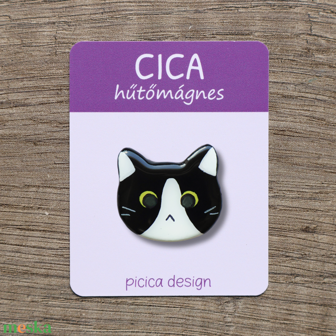 Cica hűtőmágnes - Fekete tuxedo Kancsal - otthon & életmód - konyhafelszerelés, tálalás - konyhai dekoráció - hűtőmágnes - Meska.hu Cica hűtőmágnes - Fekete tuxedo Kancsal - otthon & életmód - konyhafelszerelés, tálalás - konyhai dekoráció - hűtőmágnes - Meska.hu