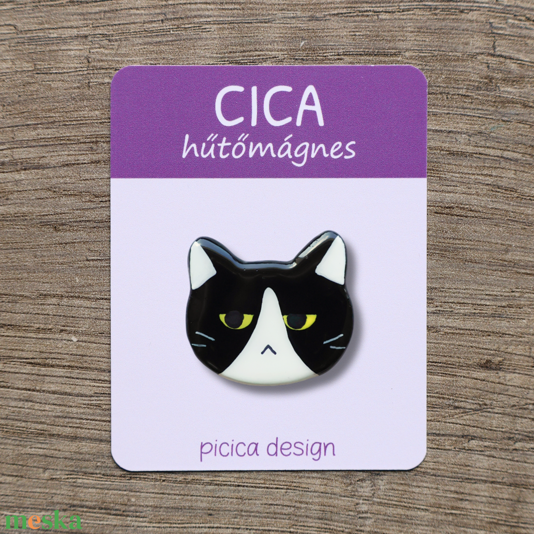 Cica hűtőmágnes - Fekete tuxedo Morcos - otthon & életmód - konyhafelszerelés, tálalás - konyhai dekoráció - hűtőmágnes - Meska.hu Cica hűtőmágnes - Fekete tuxedo Morcos - otthon & életmód - konyhafelszerelés, tálalás - konyhai dekoráció - hűtőmágnes - Meska.hu