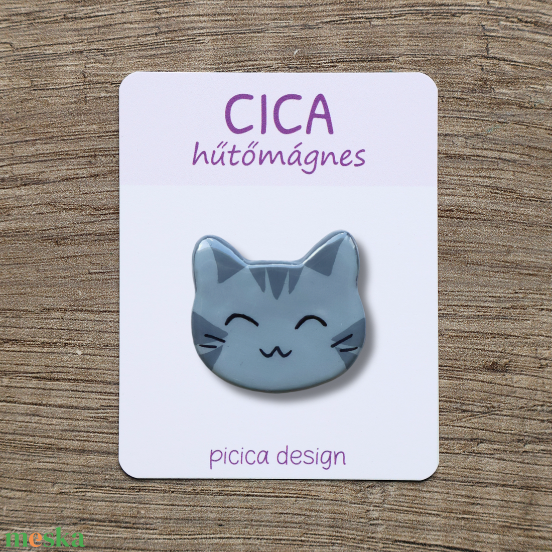 Cica hűtőmágnes - Szürke cirmos Vidám - otthon & életmód - konyhafelszerelés, tálalás - konyhai dekoráció - hűtőmágnes - Meska.hu Cica hűtőmágnes - Szürke cirmos Vidám - otthon & életmód - konyhafelszerelés, tálalás - konyhai dekoráció - hűtőmágnes - Meska.hu