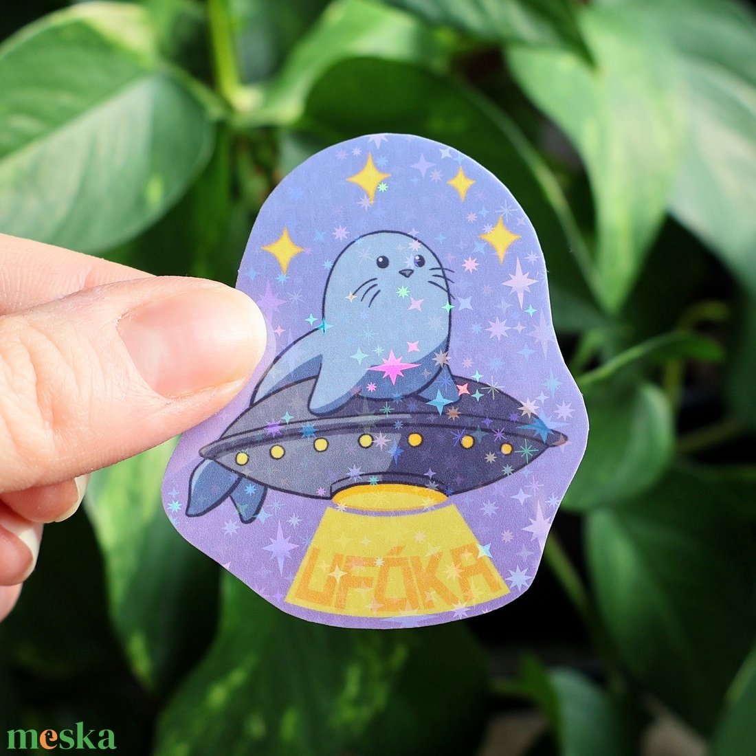 Ufóka matrica - otthon & életmód - papír, írószer - matrica, matrica csomag - Meska.hu