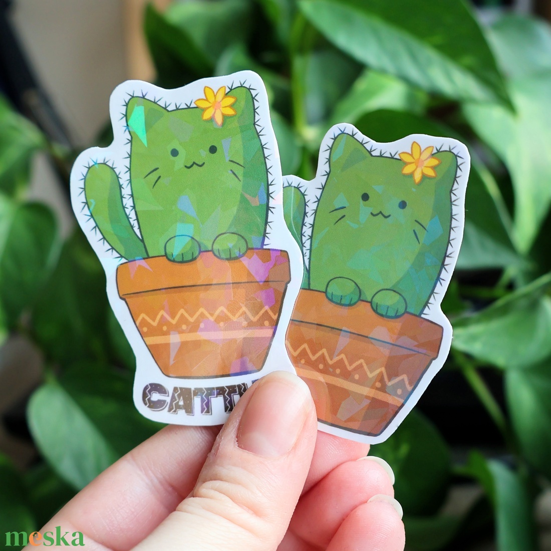 Cattus matrica - otthon & életmód - papír, írószer - matrica, matrica csomag - Meska.hu