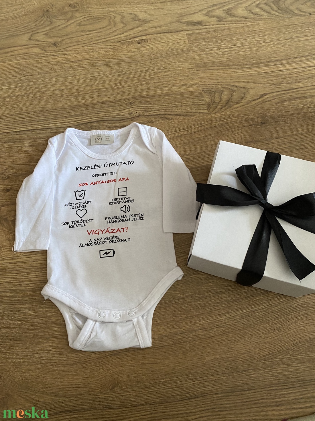 Baba body akár egyedi felirattal - játék & sport - Meska.hu