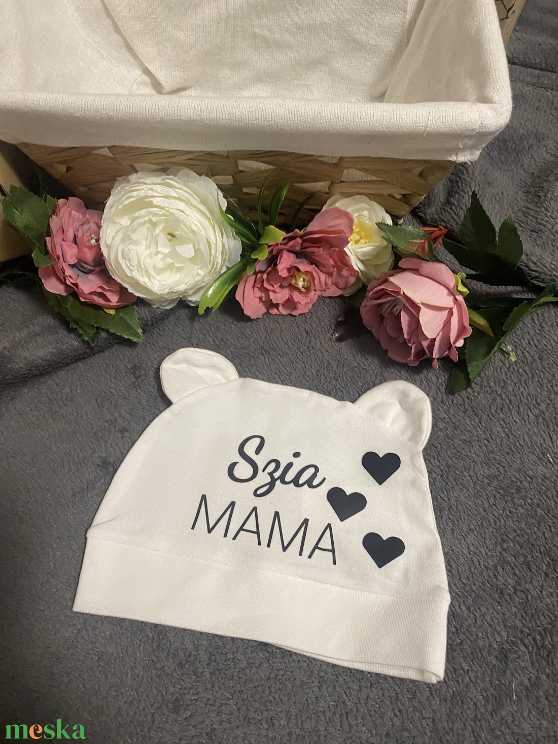 Baba bejelentő sapka- egyedi felirattal, apukának, nagyszülőknek, rokonoknak, barátoknak - játék & sport - babalátogató ajándékcsomag - Meska.hu