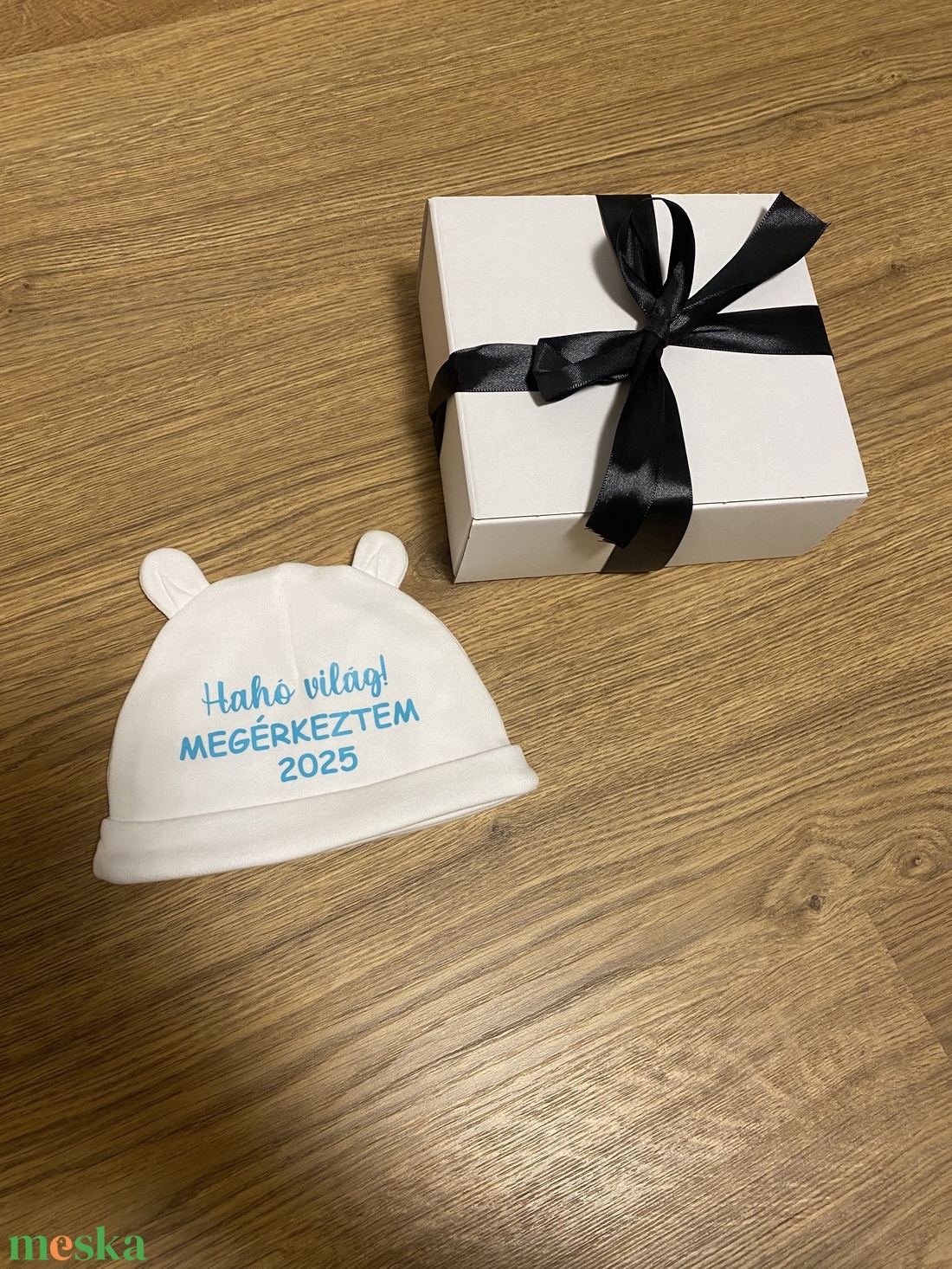 Baba bejelentő sapka- egyedi felirattal, apukának, nagyszülőknek, rokonoknak, barátoknak - játék & sport - babalátogató ajándékcsomag - Meska.hu